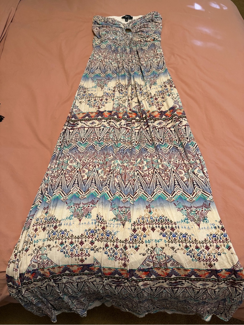 Sky maxi dress